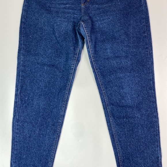 Vintage Lee Denim Tapered Leg Jeans Size 16 Medium USA - Picture 3 of 14